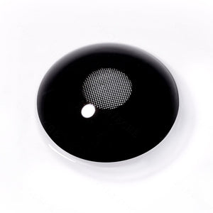 Black Mesh Pupil Eye Contacts